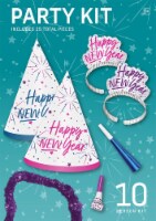 Ampro New Year's Party Kit - White Perspective: Main