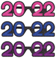 Ampro 2022 Glitter Glasses - Assorted Perspective: Main