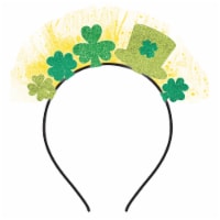 Shamrock Tulle Headband Perspective: Main
