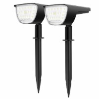 32 LEDs Solar Landscape Spotlights IP65 Waterproof Solar Lights Auto On Off Solar Powered