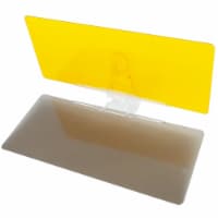 2 IN 1 Anti Glare Auto Sun Visor Day Night Driving HD Clip Sun Shield Blocker Anti Dazzle UV