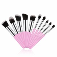 10Pcs Pro Makeup Brushes kit Cosmetic Blusher Eye Face Eyeshadow Brushes