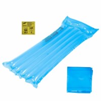 Inflatable Pool Float Raft Foldable Float Lounge Chair Swimming Pool Water Mat with Pillow