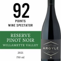 Argyle Reserve Artisan Series Pinot Noir Oregon Red Wine Perspective: Main