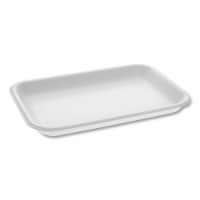 Pactiv #2 White Supermarket Foam Tray