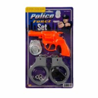 Forum Police Handcuffs Whistle Costume Kit Set - One Size Costume