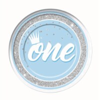 Forum 268619 1st Birthday Blue 9 in. Plate - 8 Piece