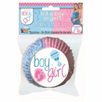 Forum 301596 Gender Reveal Baking Cups - 75 Count