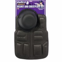 Forum Police Helmet & Chest Plate Set - One Size Costume