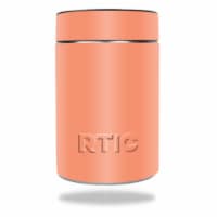 MightySkins RTCAN-Solid Peach Skin for RTIC Can 2016 Wrap Cover Sticker - Solid Peach