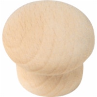 Laurey Wood White Birch 1-1/2 In. Cabinet Knob 33401