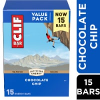 CLIF BAR Chocolate Chip Energy Protein Bars Perspective: Main