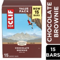 CLIF BAR Chocolate Brownie Energy Protein Bars Perspective: Main