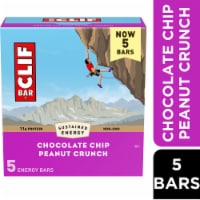 CLIF BAR Chocolate Chip Peanut Crunch Energy Protein Bars Perspective: Main