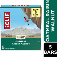 CLIF BAR Oatmeal Raisin Walnut Energy Protein Bars Perspective: Main