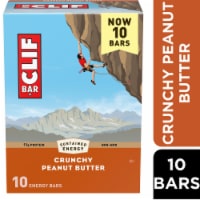 CLIF BAR Crunchy Peanut Butter Energy Protein Bars Perspective: Main