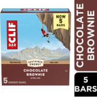 CLIF BAR Chocolate Brownie Energy Protein Bars Perspective: Main