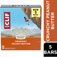 CLIF BAR Crunchy Peanut Butter Energy Protein Bars Perspective: Main