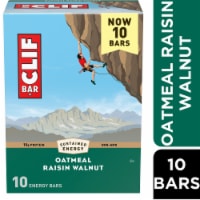 CLIF BAR Oatmeal Raisin Walnut Energy Protein Bars Perspective: Main