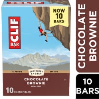 CLIF BAR Chocolate Brownie Energy Protein Bars Perspective: Main