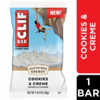 CLIF BAR Cookies & Creme Energy Protein Bar Perspective: Main