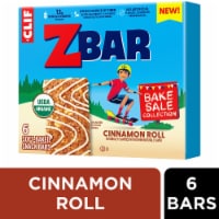 Zbar Cinnamon Roll Organic Soft-Baked Energy Snack Granola Bars Perspective: Main
