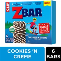 Zbar Cookies 'N Creme Organic Soft-Baked Energy Snack Granola Bars Perspective: Main