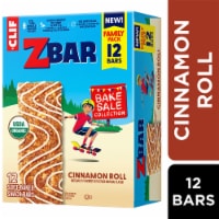 Zbar Cinnamon Roll Organic Soft-Baked Energy Snack Granola Bars Perspective: Main