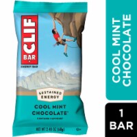Clif Bar Cool Mint Chocolate With Caffeine Energy Bar