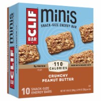 Clif® Bar Crunch Peanut Butter Mini Snack Bars Perspective: Main