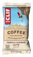 Clif Bar® Coffee Collection Vanilla Almond Latte Energy Bar Perspective: Main