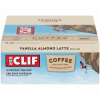 Clif Bar® Coffee Collection Vanilla Almond Latte Energy Bar Case Sale Perspective: Main
