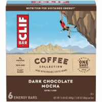 Clif Bar® Coffee Collection Dark Chocolate Mocha Energy Bars Perspective: Main
