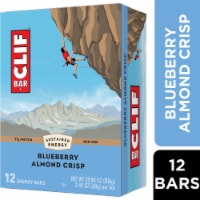 Clif Bar Blueberry Almond Crisp Energy Bars Perspective: Main