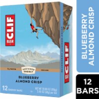Clif Bar Blueberry Almond Crisp Energy Bars Perspective: Main