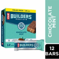 CLIF BUILDERS Chocolate Mint Protein Bars Perspective: Main
