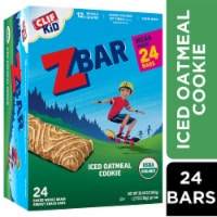 Zbar Iced Oatmeal Cookie Organic Snack Bars Perspective: Main