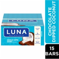 Luna Chocolate Dipped Coconut Whole Nutrition Bars