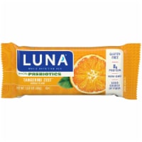 Luna® Tangerine Zest™ Gluten Free Nutrition Bars with Prebiotics Perspective: Main