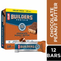 CLIF BUILDERS Chocolate Peanut Butter Protein Bars Perspective: Main