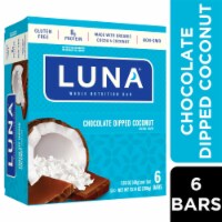 LUNA® Chocolate Dipped Coconut Nutrition Bars