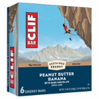 Clif Bar Peanut Butter Banana With Dark Chocolate Flavor Energy Bars
