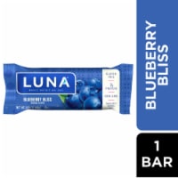 LUNA Blueberry Bliss Whole Nutrition Bar Perspective: Main
