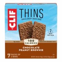 CLIF® Thins Chocolate Peanut Brownie Thin & Crispy Snack Bars