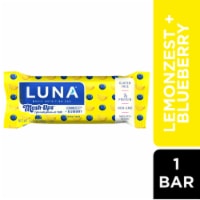LUNA Mash-Ups LemonZest + Blueberry Whole Nutrition Bar Perspective: Main