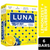 Luna Mash-Ups Lemonzest + Blueberry Whole Nutrition Bars