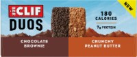 CLIF BAR® Duos Chocolate Brownie + Crunchy Peanut Butter Energy Bars