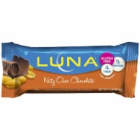 Luna Bar Nutz Over Chocolate Gluten Free Nutrition Snack Bars Perspective: Main
