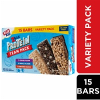 Clif Kid Zbar Protein Chocolate Chip Cinnamon Crunch And Cookies 'N Creme Team Pack Crispy Snack Bar