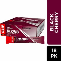Clif Bloks Black Cherry Flavor With Caffeine Energy Chews Perspective: Main